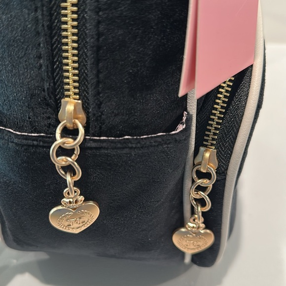 NWT Juicy Couture The Key To Juicy Medium Backpack with large outside pocket. main image 2